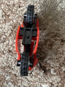 LEGO Minifigure Red Motorcycle City Fire Rescue 60108 Cycle Only