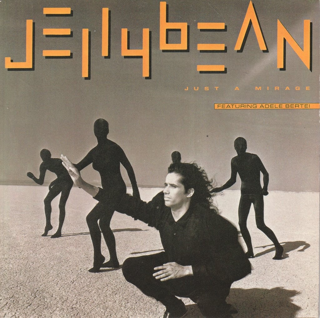 Jellybean Just A Mirage 7"" vinyl UK Chrysalis 1988 pic sleeve JEL3