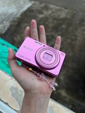 Sony DSC WX200 18.2MP 10x Zoom WiFi Retro CCD Digital Camera Pink 90 new