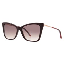 Carolina Herrera Brown Shaded Cat Eye Ladies Sunglasses HER 0180/S 06K3/HA 57