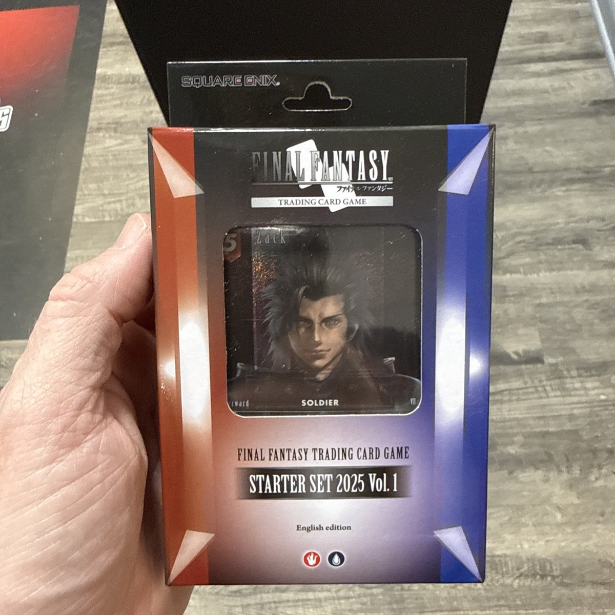 TCG Final Fantasy Volume 1 Zack Fair Starter Deck [Fire / Water