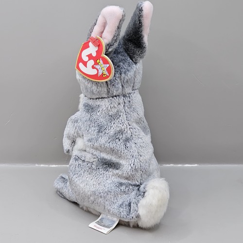 Ty Beanie Baby Hopper the Rabbit New Tagged Retired 2000 D.O.B Aug 7th 2000 - Picture 2 of 8