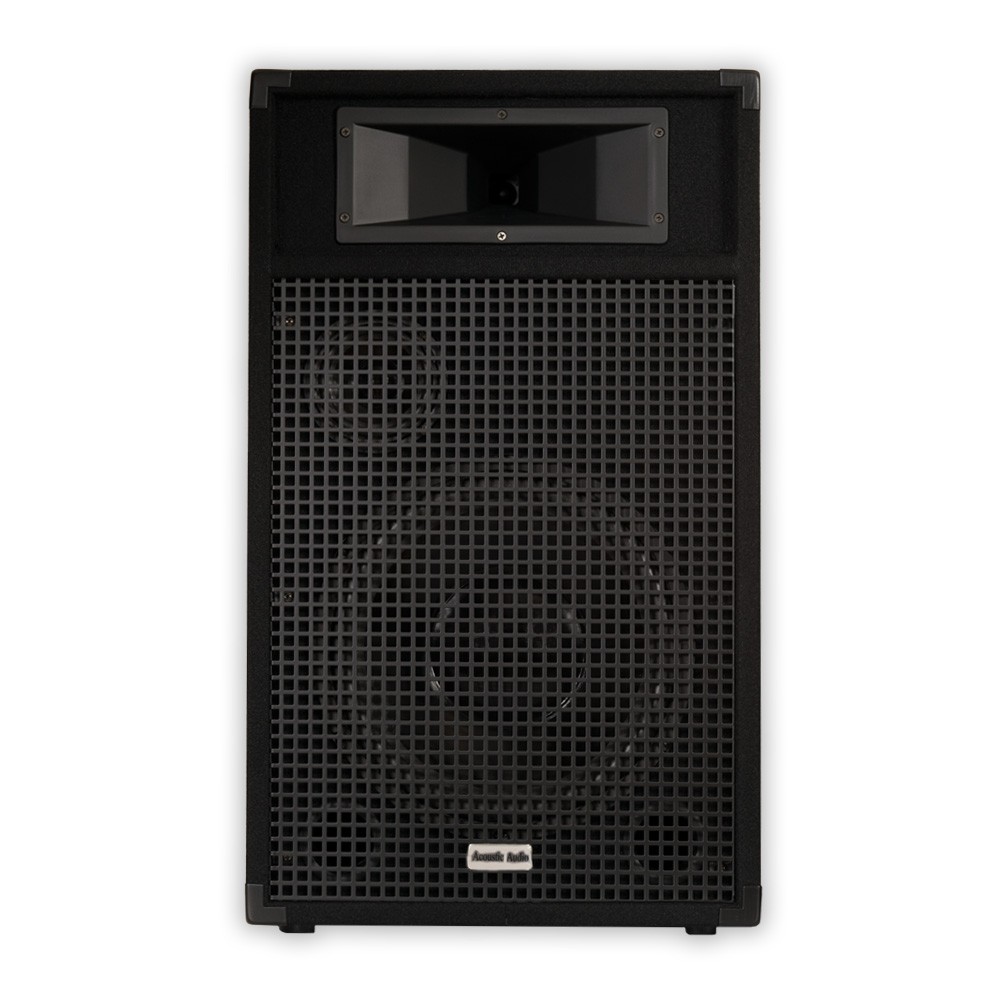 Acoustic Audio BR12 Passive 12" Speaker 3-Way DJ PA Karaoke Band Home Monitor