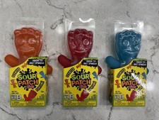 NEW Sour Patch Kids Scented Squish Toy set Orange Red Blue
