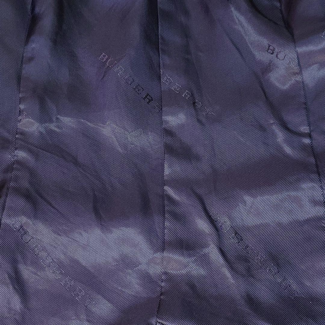 Burberry London Trench Coat Navy Blue Cotton With Buttons Size 38 For Women thumbnail 13