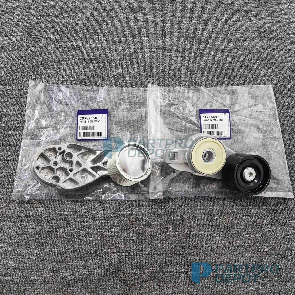 Juego de poleas tensores de correa y locas para Volvo VNL D13 10,8 L 11,9 L 12,8 L 14,9 L Foto 3 de 4