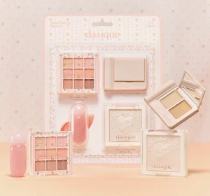 Dasique Cottagecore Mini Choisir un ensemble 4pcs Corail / Kit de maquillage de beauté coréen rose