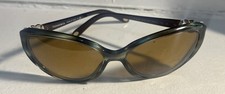 Tiffany & Co. TF4045 Cat Eye Women's Sunglasses Green Frame Brown Lens