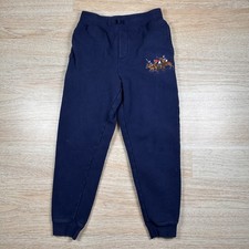 Polo Ralph Lauren Joggers Boys College Fleece Sweatpants Medium 10/12 Blue