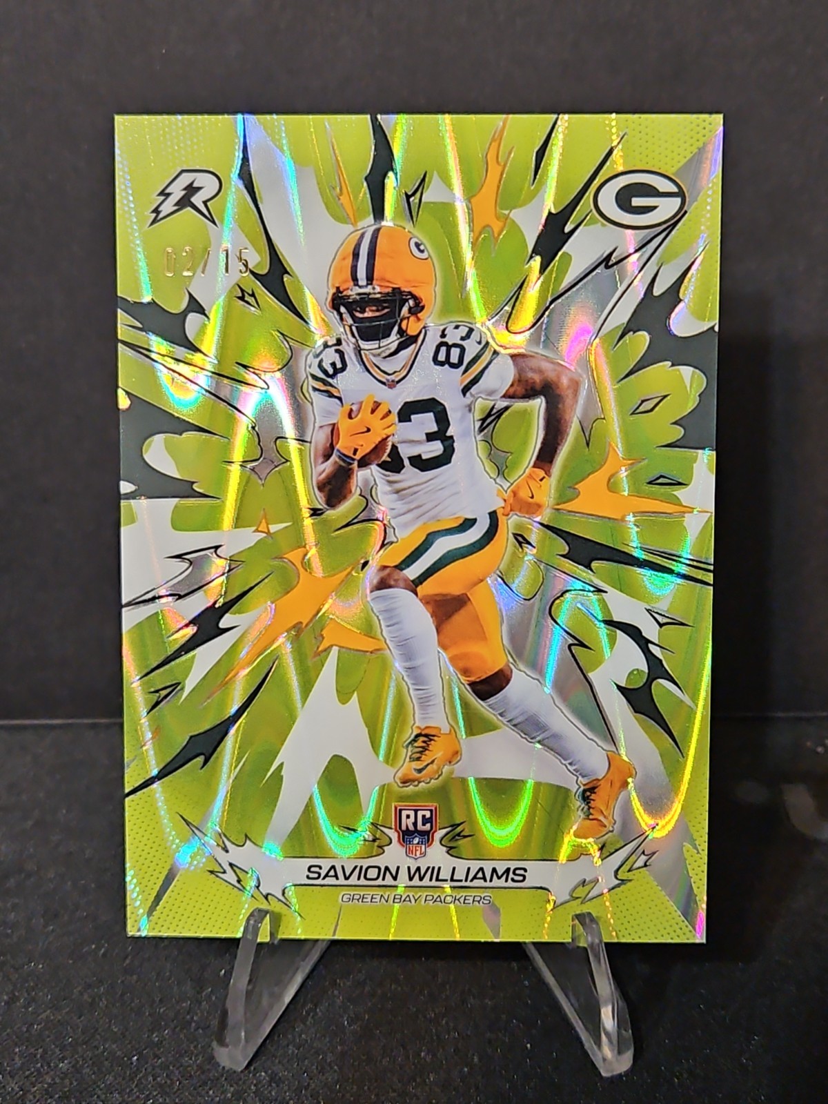 2026 Topps Resurgence Savion Williams  2/15 Green Bay Packers (RC) #134
