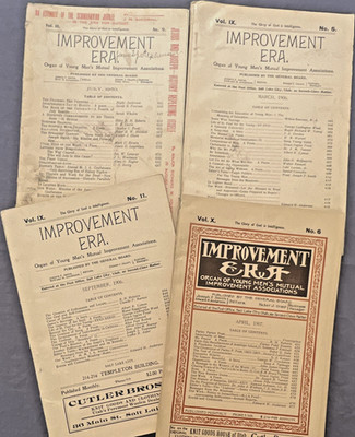 Improvement Era Magazine March 1906 Vol IX No. 5 Religion Illustrated