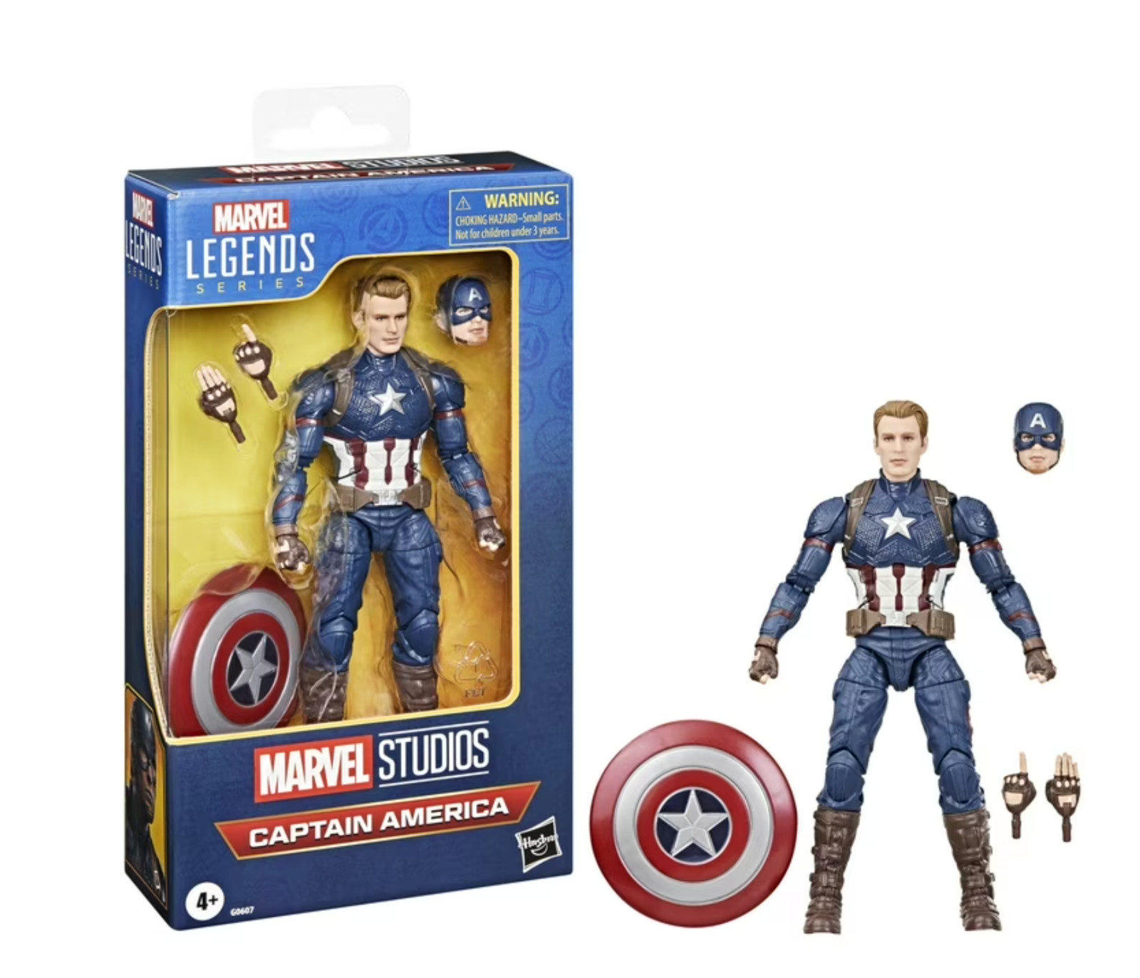Avengers: Endgame Marvel Legends Series Captain America 6-Inch Action Figure