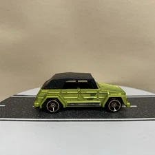 2011 Hot Wheels #150 Faster Than Ever VW Volkswagen Type 181 Thing Green w/FTE 