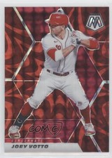 2021 Panini Mosaic Reactive Red Mosaic Prizm Joey Votto #48 2r8