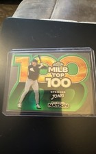2025 Leaf Baseball Nation - Milb Top 100 Spencer Jones #MB-59 Green Prismatic /5
