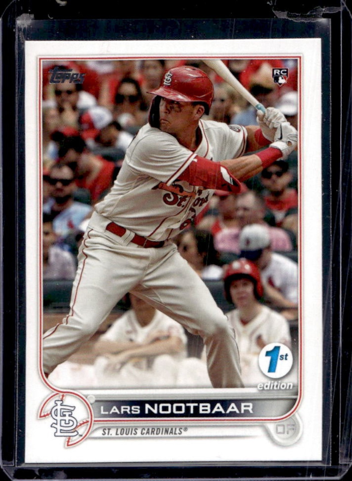 2022 Topps 1st Edition Lars Nootbaar RC Rookie #58 Cardinals