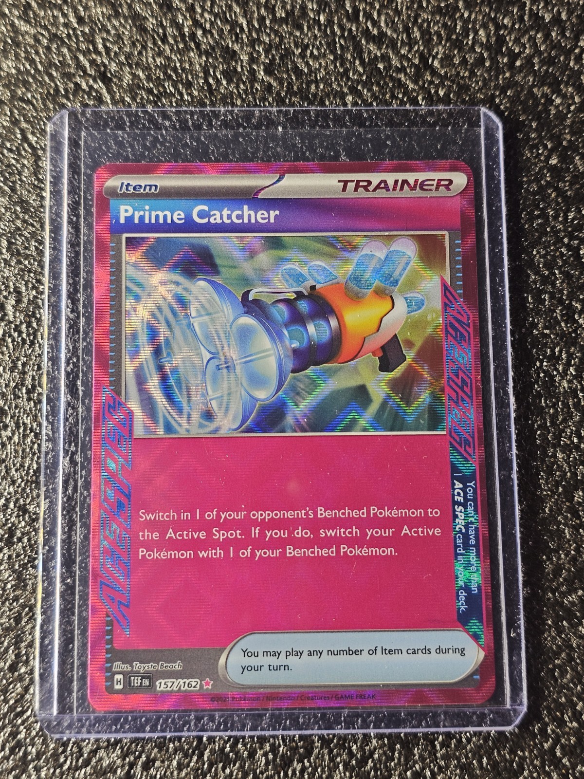 Prime Catcher 157/162 SV05: Temporal Forces Holo