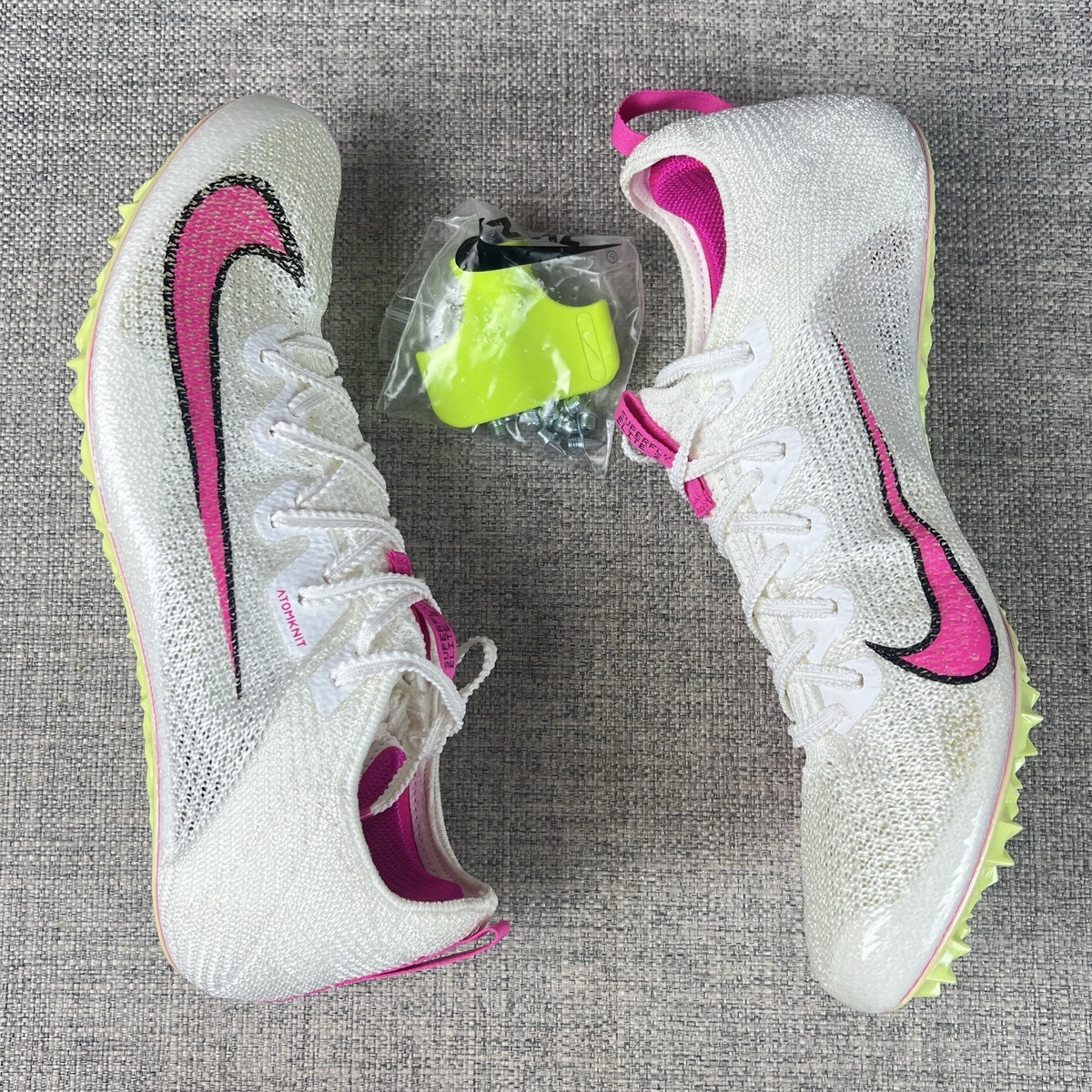 Nike Zoom Superfly Elite 2 Track Spikes Mens Sz 8.5 New Pink