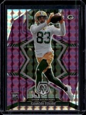 2022 Panini Mosaic #357 Samori Toure Mosaic Purple #/49