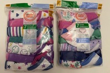 Wonder Nation Girl's Briefs Underwear And Socks Set Size 12 - New