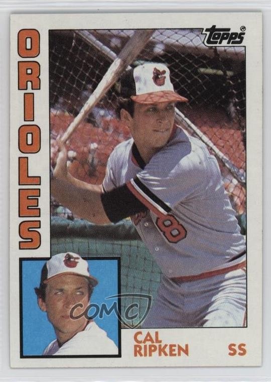1984 Topps Cal Ripken Jr #490 HOF 0u2j