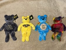 The Beatles Plush Beanie Bears Ltd Edition - Set of Four 13358 Sgt Peppers