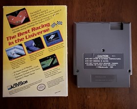 Galaxy 5000 Racing NES Nintendo NES carrito y caja