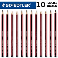 STAEDTLER TRADITION - ALL LEAD GRADES ART DRAW SKETCH DESIGN - 10 PENCILS BOXED