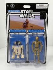 Disney Parks Star Wars 40th Anniversary Droid Factory R2-D2  C3PO 3.75  Figures