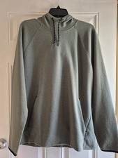 OLD NAVY ACTIVE Hoodie Top - L - Drawstring Hood, Long Raglan Sleeves, Pockets