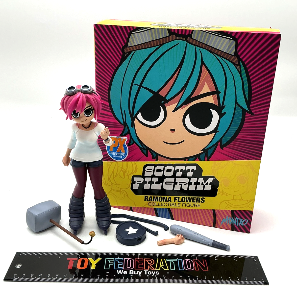 Mondo Scott Pilgrim RAMONA FLOWERS PX Previews Exclusive Figure
