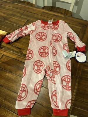 Spider-Man Toddler 2T Fleece Pajamas