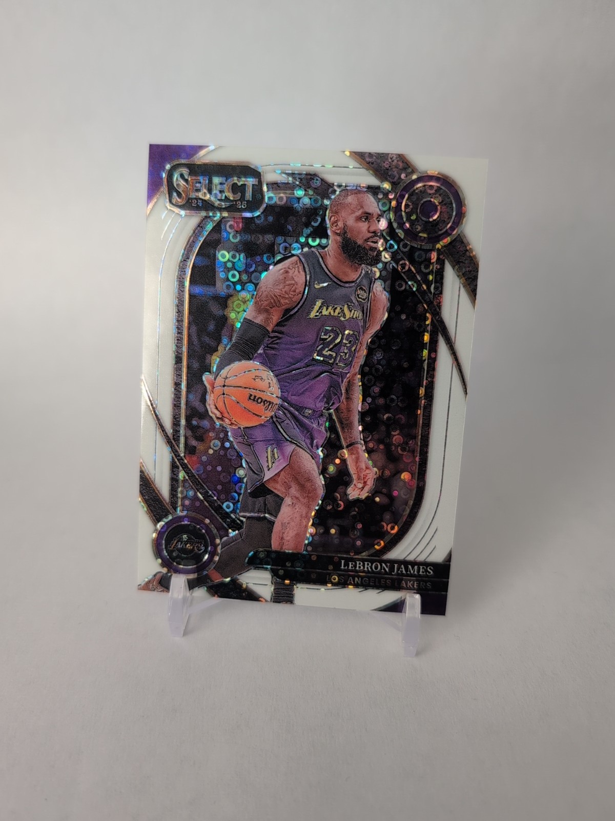 LeBron James 2024-25 Select Courtside White Disco 36/75
