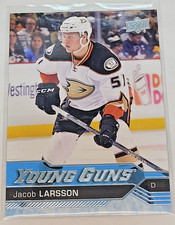 2016-17 Upper Deck Young Guns  #495 Jacob Larsson Rookie
