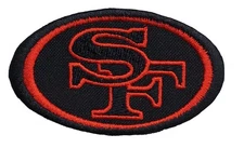 San Francisco Football Embroidered Iron On Patch
