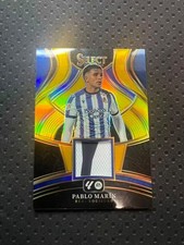 2025-26 Panini Select La Liga Select Memoribilia Pablo Marin Gold Prizm 1/10