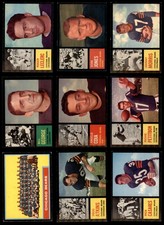 1962 Topps Bears Team Set w/o Mike Ditka RC w/o #17 Mike Ditka 5.5 - EX+ 7032083