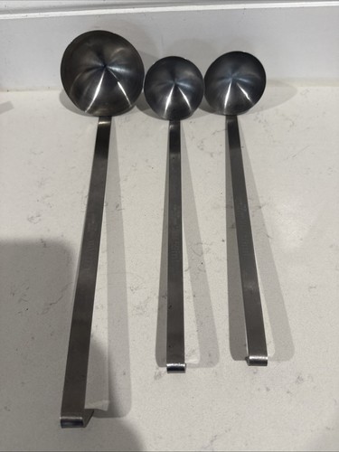 Vintage Polar Ladles Stainless Steel 2oz, 2oz, 6oz - Lot of 3 - Picture 1 of 4