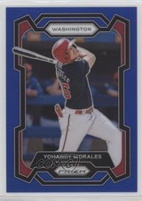 2024 Panini Prizm Blue Prizm 85/199 Yohandy Morales #208 1hc0