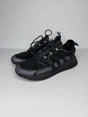 Adidas NMD_V3 Black Blue Athletic Sneakers Men s Size 8.5 Boost Shoes 2022