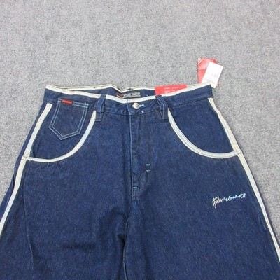 Vintage FUBU Circa-XCII Jeans Mens 32x34 Blue Relaxed Straight