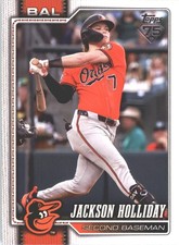 JACKSON HOLLIDAY 2026 Topps Series One #92 NM Baltimore Orioles
