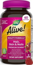 Kollagen Gummibärchen mit 2500 µg Biotin I Erdbeer 60 stück (1er Pack)