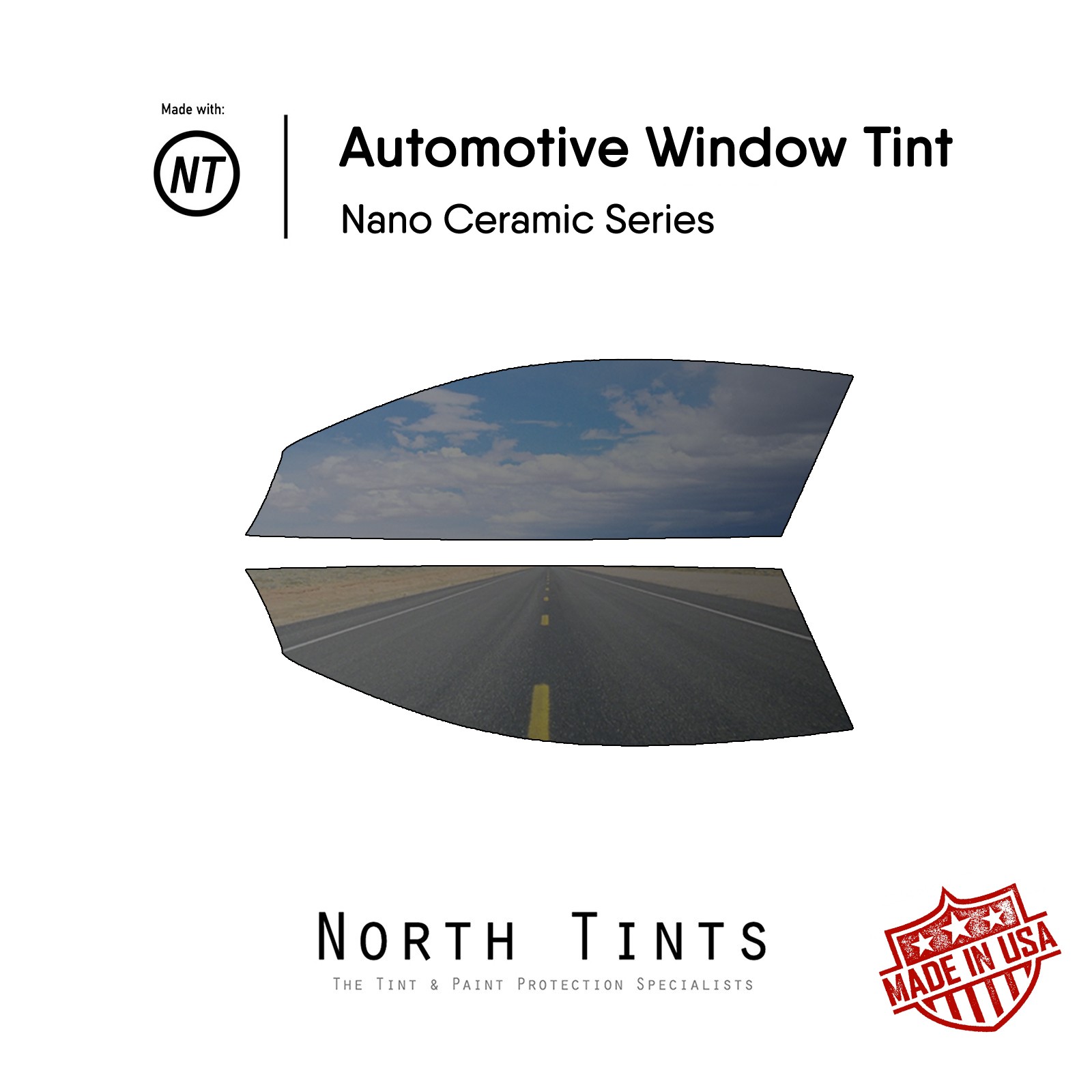 Aston Martin DBS 2022-2023 Front Window tints Set