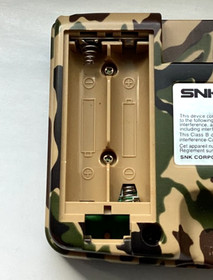 1998 RARE LIMITED EDITION CAMOFLAUGE NEO GEO MONOCHROME CONSOLE (Near Mint Cond)