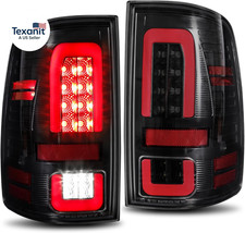 Black Full LED Tail Lights Brake Rear Lamps Clear Lens Blackout Style Upgrade fo