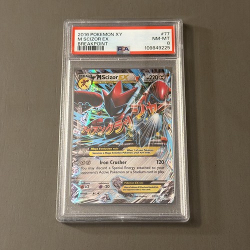 M Scizor-EX graded PSA 8 for sale on eBay