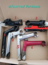VORBAU FAHRRAD -  diverse Längen  / ahead 1 1/8" / Ø25.4mm