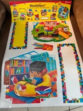 NIP Trend Bulletin Board Set Blockstars Classroom School Education T-8380 23 pcs