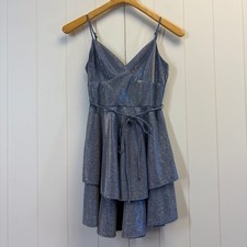B Darlin Y2K Fairy Shimmery Fit & Flare Party Dress Women Size 3 Cocktail Event